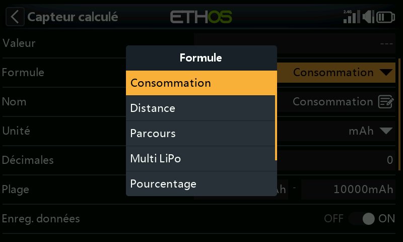 Créer un capteur calculé