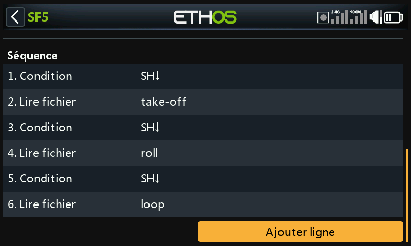 Séquence avec attente d'une condition