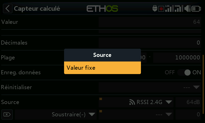 Convertir en valeur