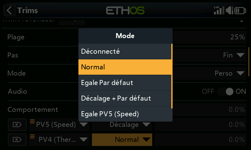 Sélection de FM5 Speed