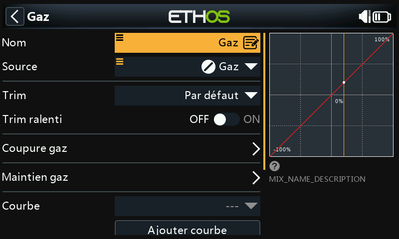 Mixage des gaz