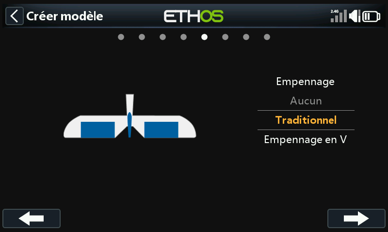Type d'empennage