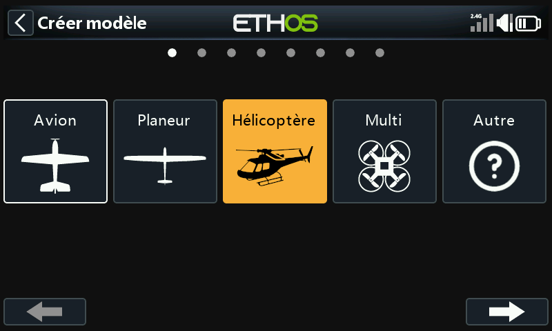 Créer un modèle d'hélicoptère