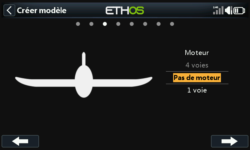 Pas de moteur